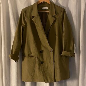 Dusty olive green blazer